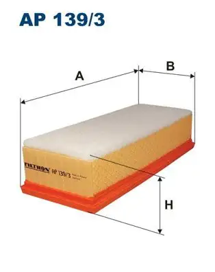 FILTRON AP139/3 Hava Filtresi 1K0129620L resmi
