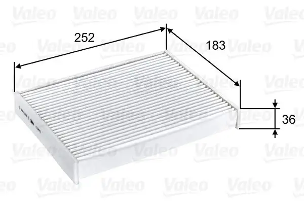 VALEO 715803 Polen Filtresi resmi