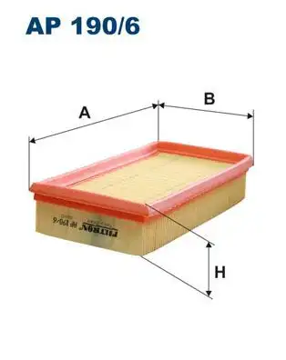 FILTRON AP190/6 Hava Filtresi resmi