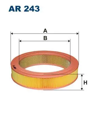 FILTRON AR243 Hava Filtresi resmi