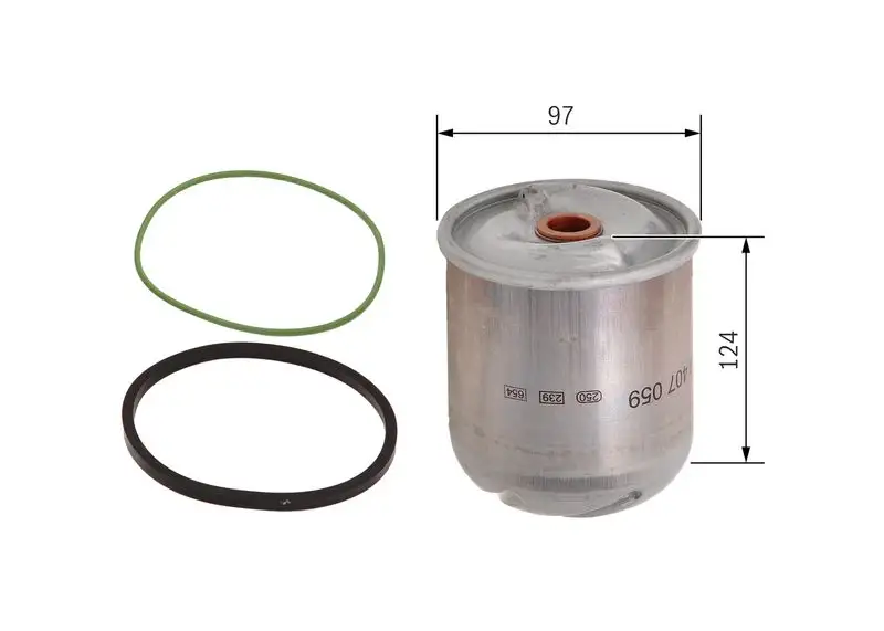 BOSCH F026407059 Yağ Filtresi resmi