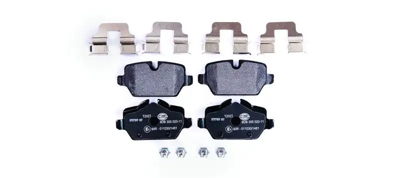 HELLA 8DB355020-111 Arka Fren Balatası resmi