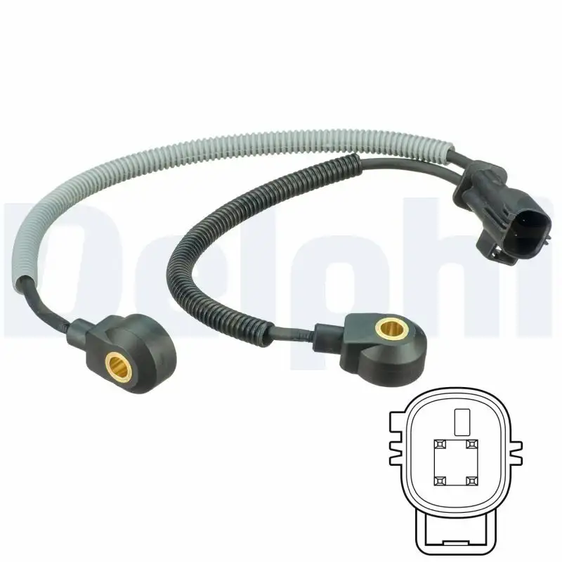 DELPHI AS10239 Vuruntu Sensörü 6M5G12A699AA resmi