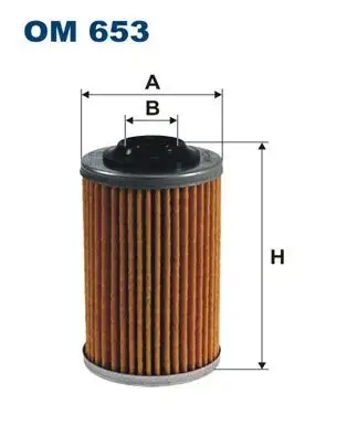 FILTRON OM653 Yağ Filtresi resmi