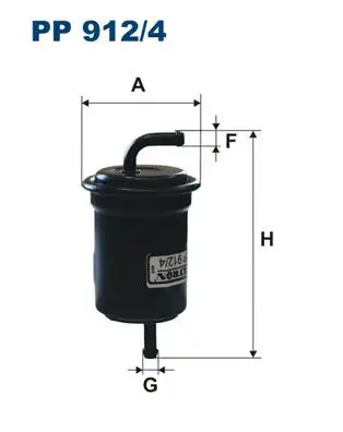 FILTRON PP912/4 Yakıt Filtresi resmi
