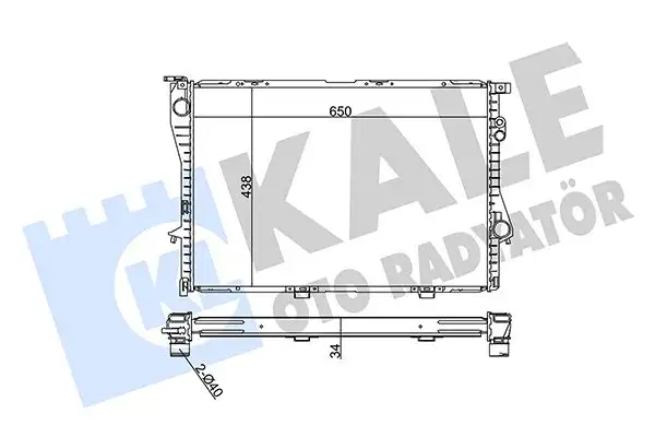 KALE 351870 Radyatör resmi
