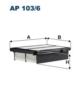 FILTRON AP103/6 Hava Filtresi 172205AAA00 resmi