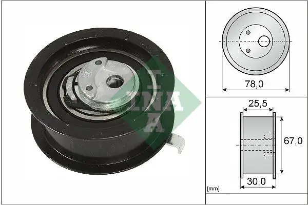 INA 531025130 Triger Gergi Rulmanı resmi