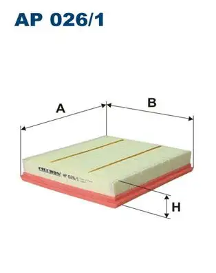 FILTRON AP026/1 Hava Filtresi 13718507320 resmi