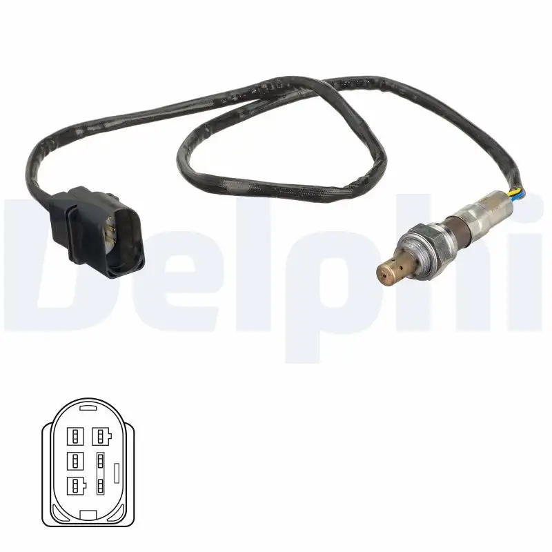 DELPHI ES21099-12B1 Oksijen Sensörü 030906262K resmi