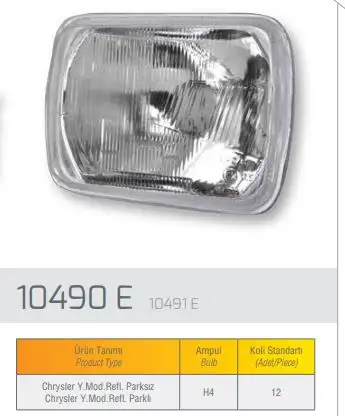 FARBA 10490D Ön Far resmi