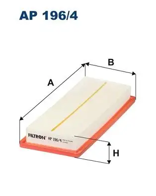 FILTRON AP196/4 Hava Filtresi 1444TT resmi
